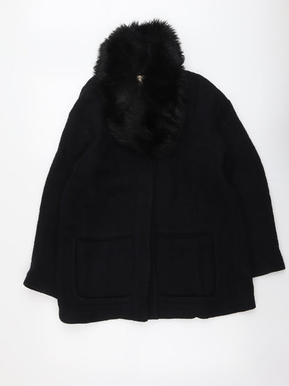 Womens UK Size 8 H&M Black Jacket