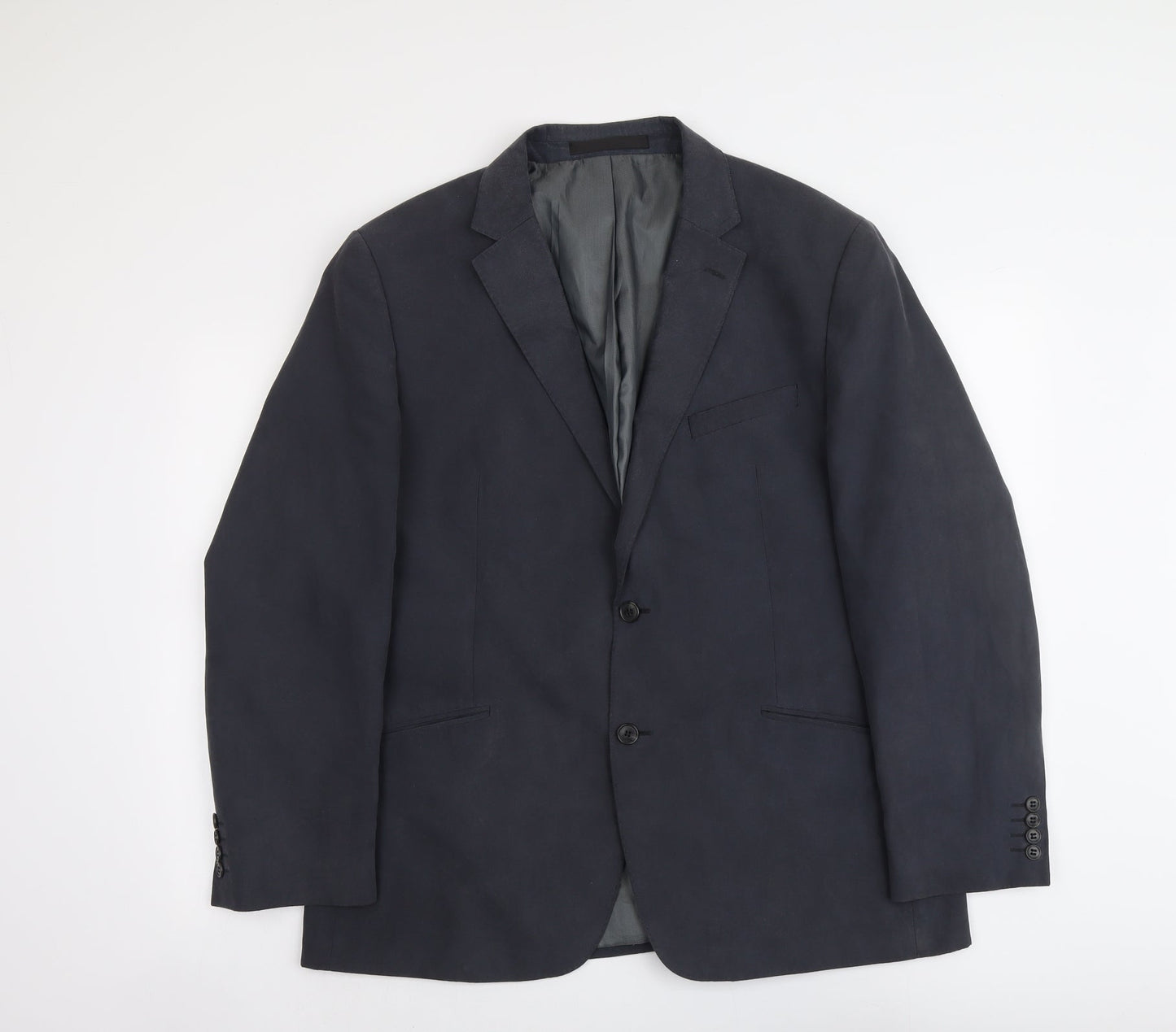Mens UK Size 44 Marks and Spencer Regular Blue Suit Jacket