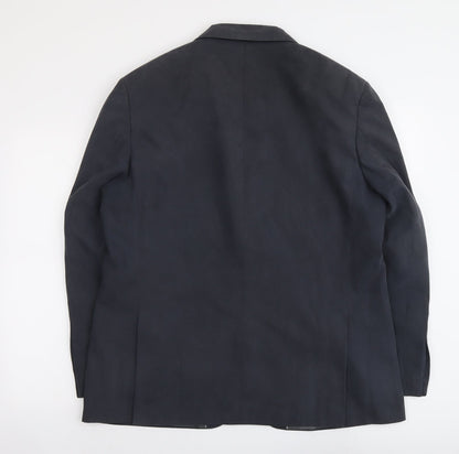 Mens UK Size 44 Marks and Spencer Regular Blue Suit Jacket