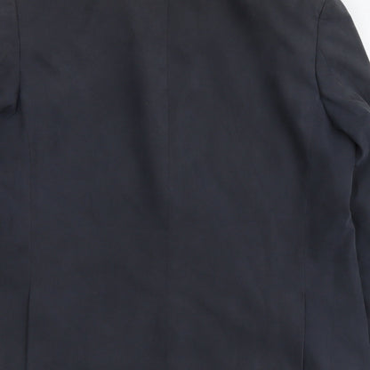 Mens UK Size 44 Marks and Spencer Regular Blue Suit Jacket