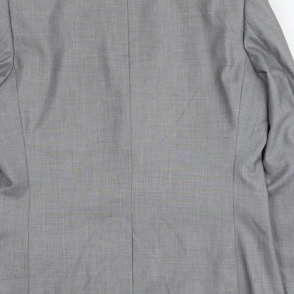 Mens UK Size 40 Butler And Webb Regular Grey Suit Jacket