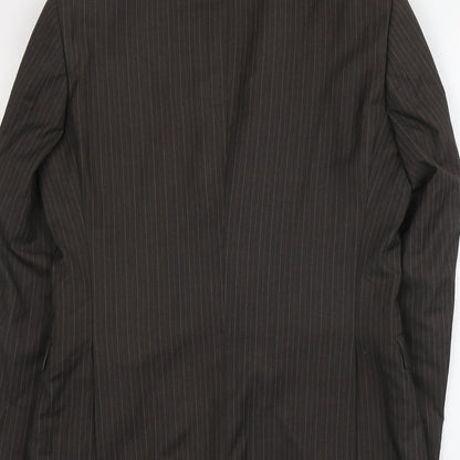 Mens UK Size 38 Topman Regular Grey Suit Jacket