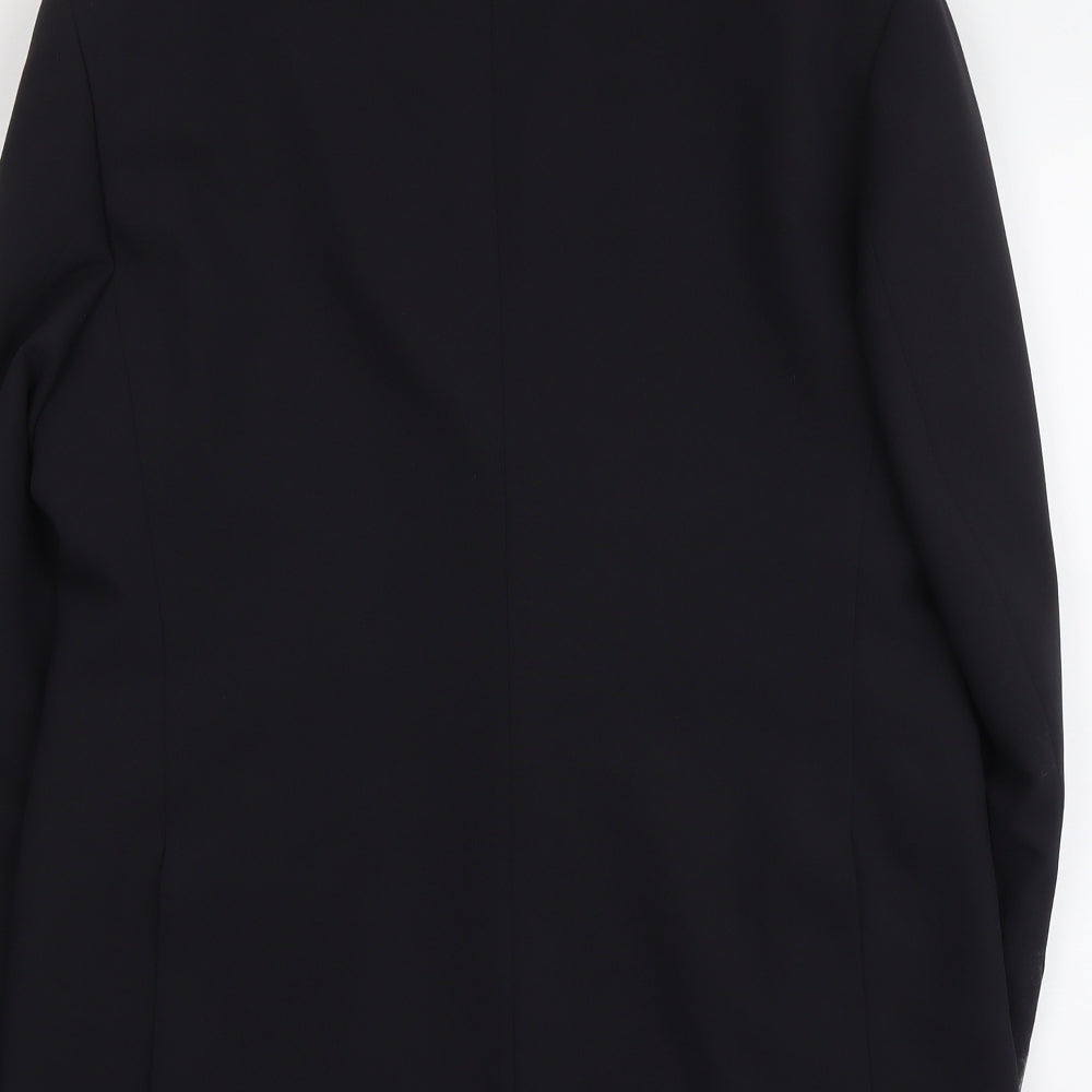 Mens UK Size L Greenwoods Regular Black Suit Jacket