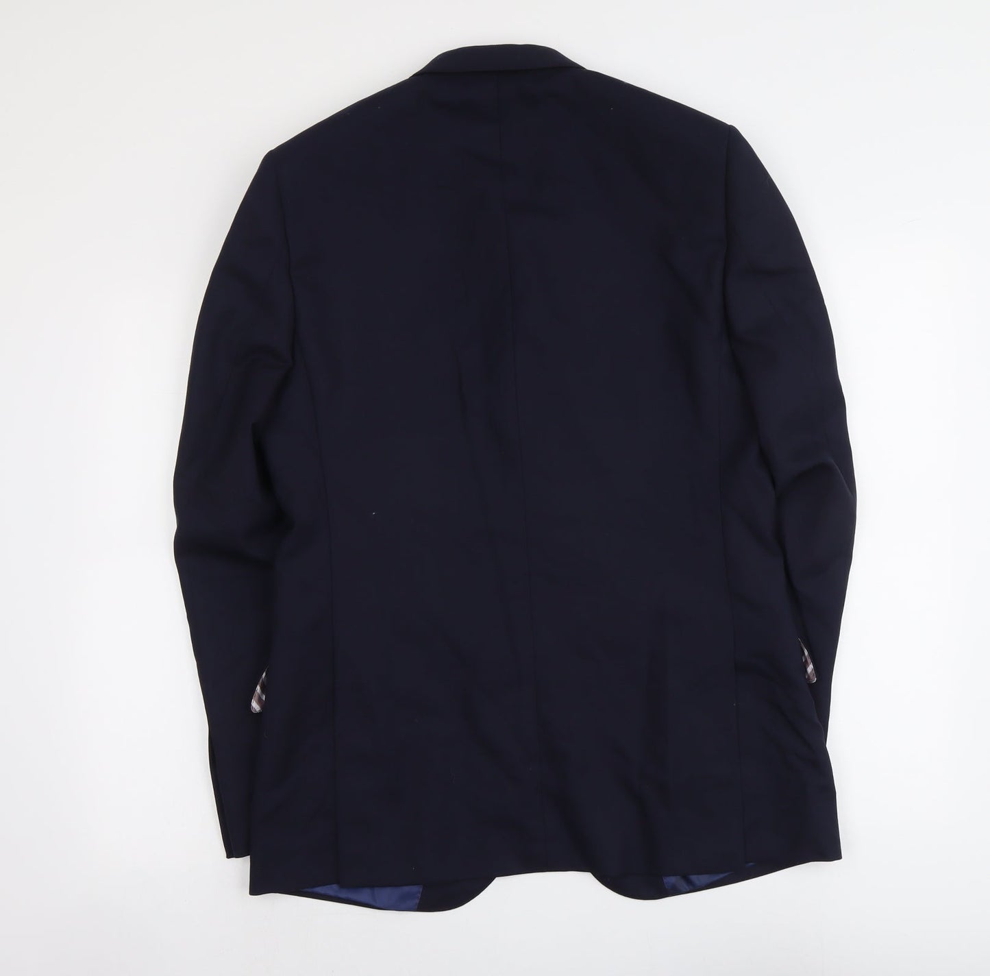 Mens UK Size L Marks and Spencer Regular Blue Suit Jacket