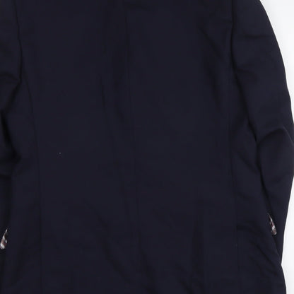 Mens UK Size L Marks and Spencer Regular Blue Suit Jacket