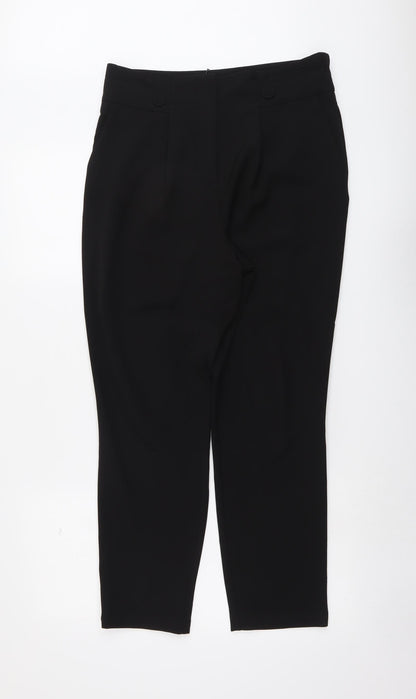 Womens UK Size 12 Dorothy Perkins Regular Fit  Black Trousers