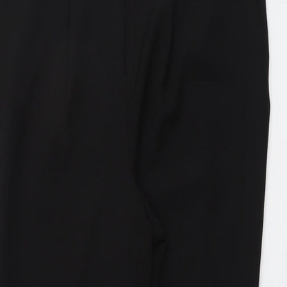 Womens UK Size 12 Dorothy Perkins Regular Fit  Black Trousers
