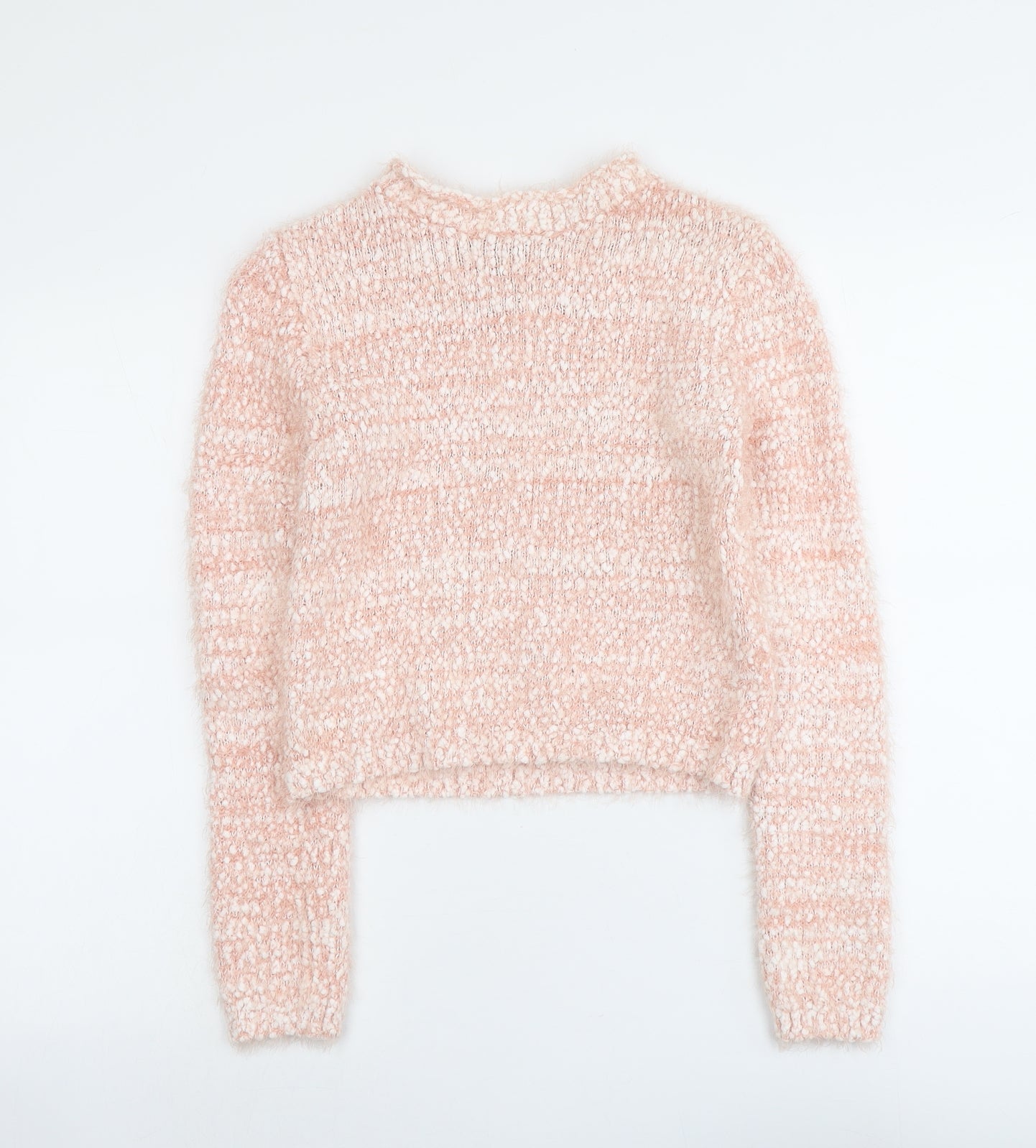 Womens UK Size S FOREVER 21 Pink Pullover Jumper