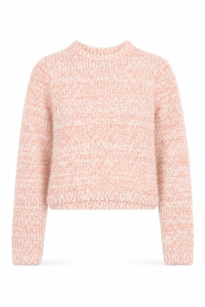 Forever 21 Womens Pink Round Neck Acrylic Pullover Jumper Size S