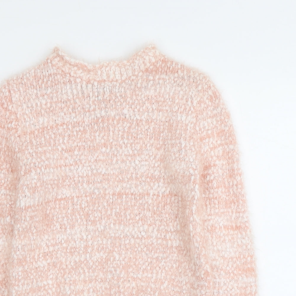 Womens UK Size S FOREVER 21 Pink Pullover Jumper
