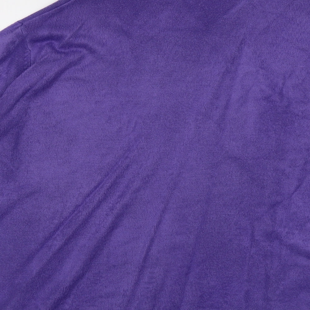 Womens UK Size L Bonmarché Purple Pullover Jumper