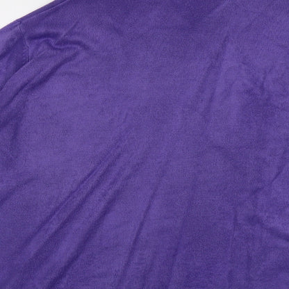 Womens UK Size L Bonmarché Purple Pullover Jumper