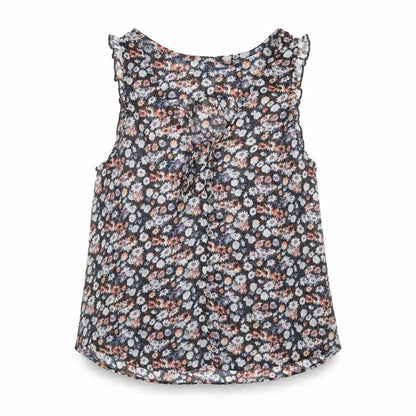 Forever 21 Womens Multicoloured Floral Polyester Basic Tank Size S V-Neck