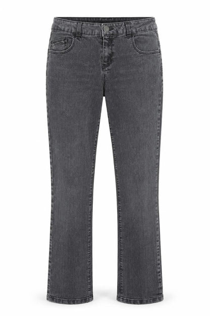 Womens UK Size 10 Dorothy Perkins Regular Fit Straight Grey Jeans