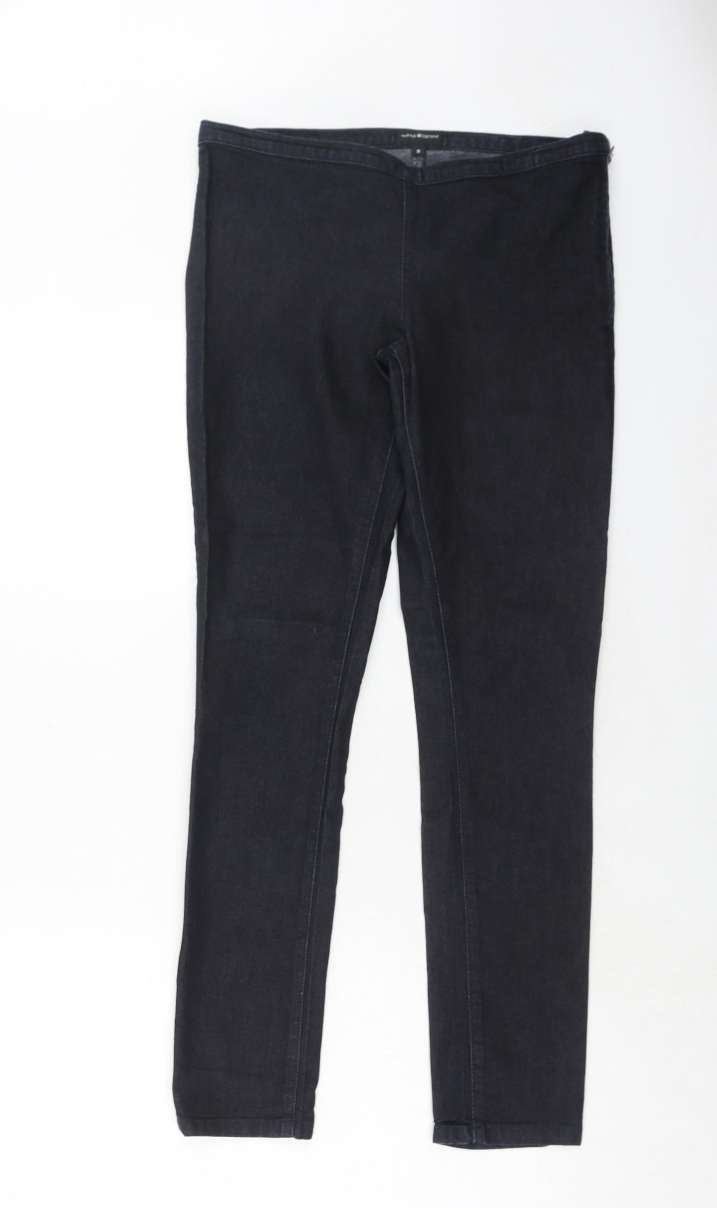 Womens UK Size 12 Ware Denim Regular Fit Skinny Blue Jeans