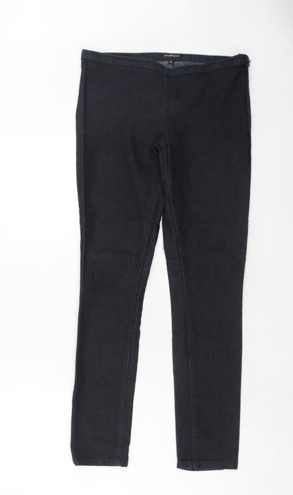 Womens UK Size 12 Ware Denim Regular Fit Skinny Blue Jeans