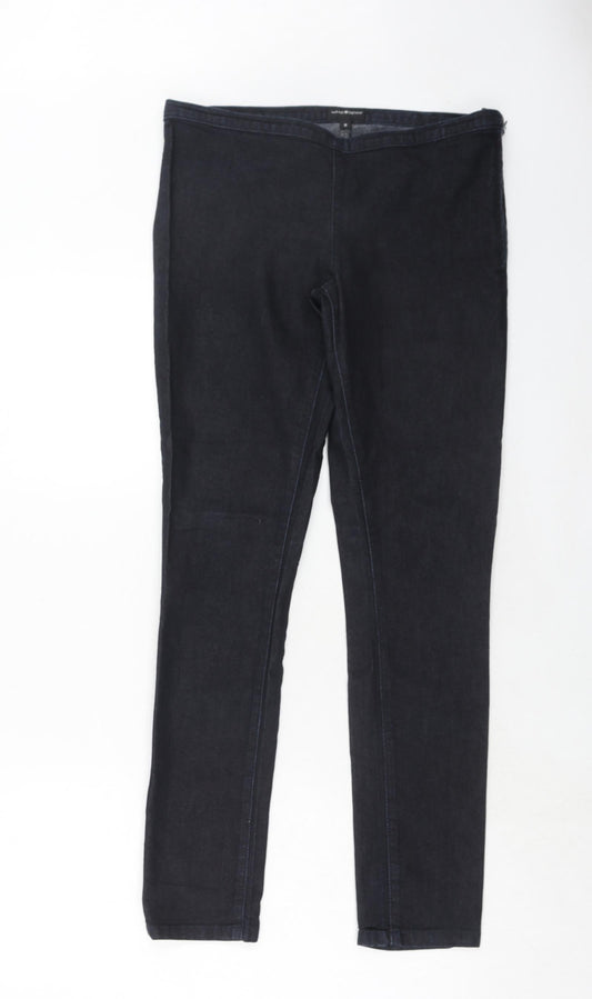 Womens UK Size 12 Ware Denim Regular Fit Skinny Blue Jeans
