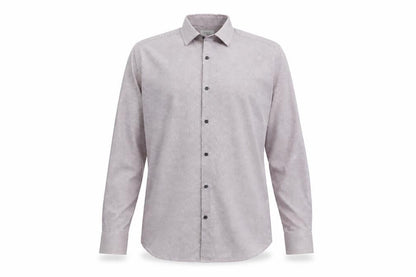 Mens UK Size 15 NEXT Purple  Button-Up Long Sleeve Casual Shirt