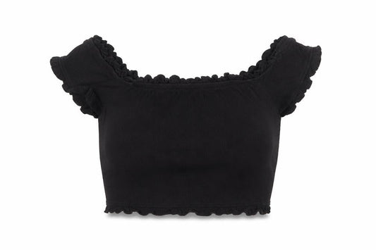 Womens UK Size 10 NEXT Black Cropped Tank