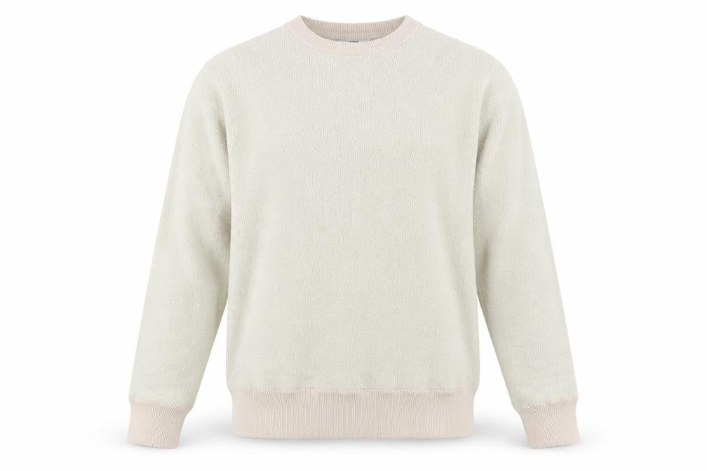 Mens UK Size S Topman Ivory Pullover Sweatshirt