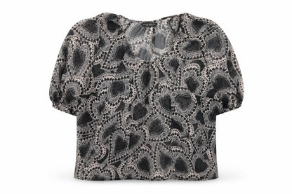 Womens UK Size 10 Dorothy Perkins Black Basic Blouse