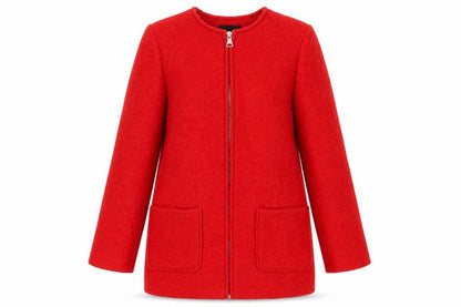 Womens UK Size 10 New Look Red Jacket