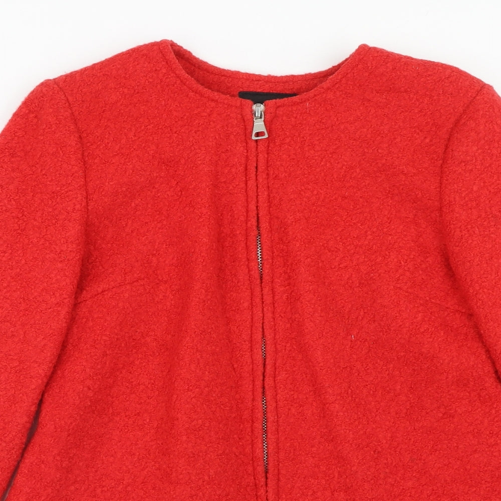 Womens UK Size 10 New Look Red Jacket