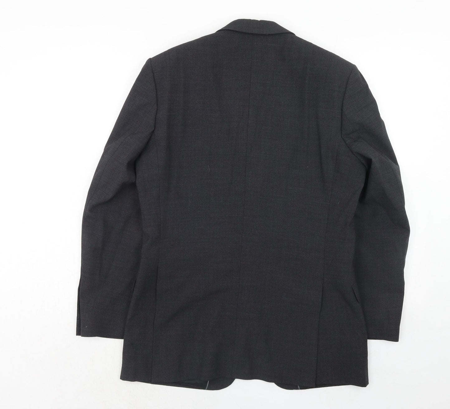 Mens UK Size 38 Burton Regular Grey Suit Jacket