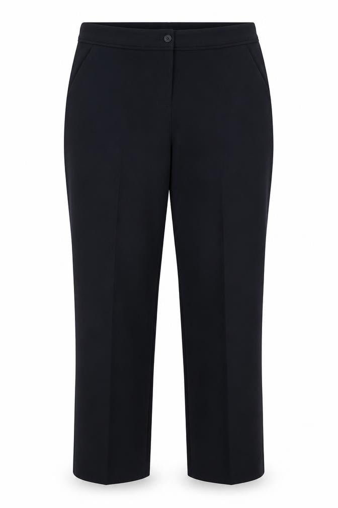 Womens UK Size 14 Marks and Spencer Regular Fit Dress Pants Blue Trousers
