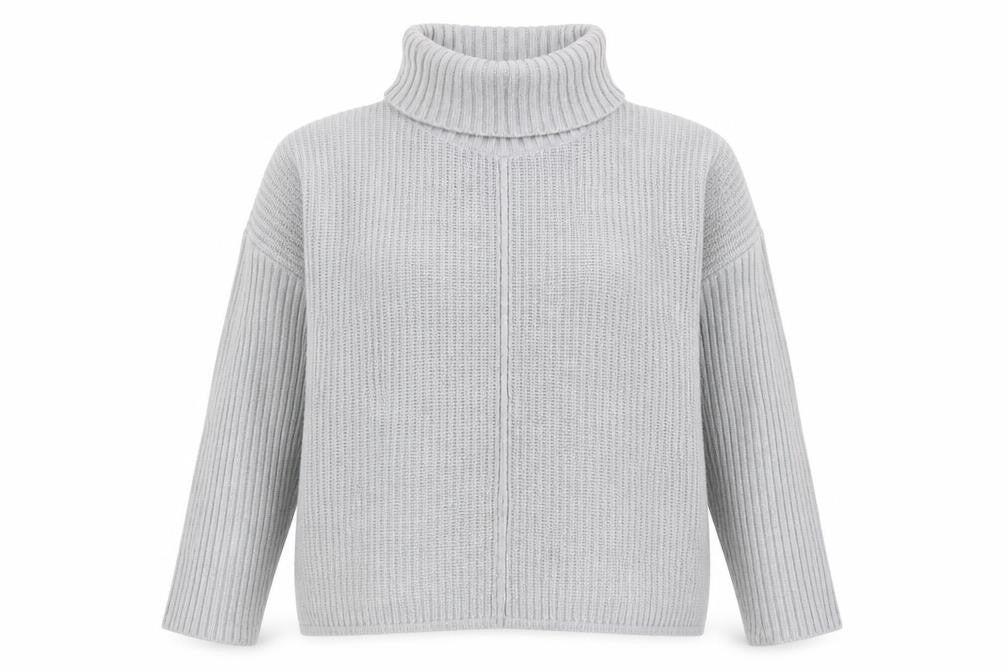 Womens UK Size 10 Miss Selfridge Grey Pullover Jumper