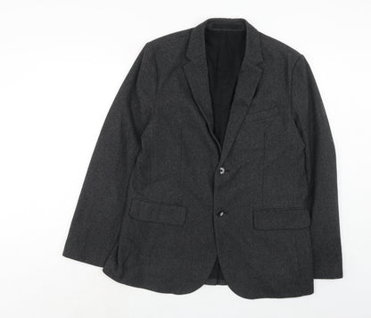 Mens UK Size 38 Gap Regular Grey Suit Jacket