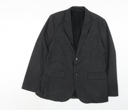 Mens UK Size 38 Gap Regular Grey Suit Jacket