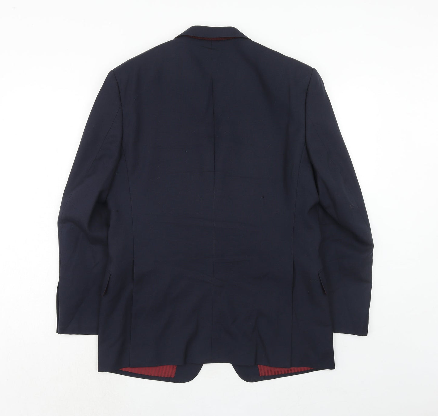 Mens UK Size 38 Marks and Spencer Regular Blue Suit Jacket