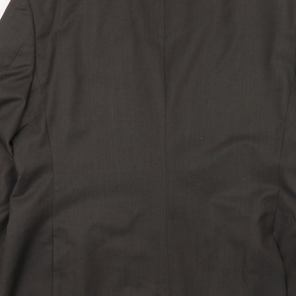 Mens UK Size 42 French Connection Regular Brown Suit Jacket