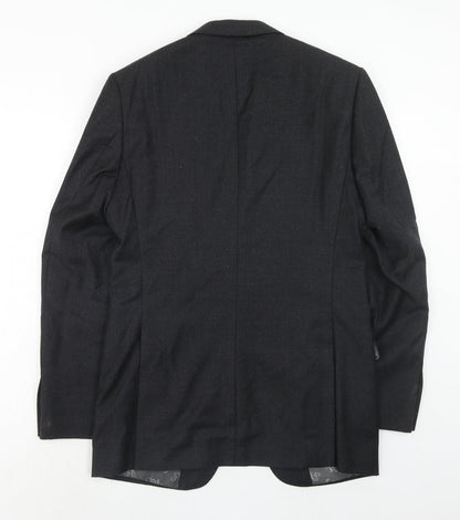 Mens UK Size 38 Marks and Spencer Regular Black Suit Jacket