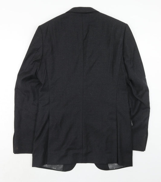 Mens UK Size 38 Marks and Spencer Regular Black Suit Jacket