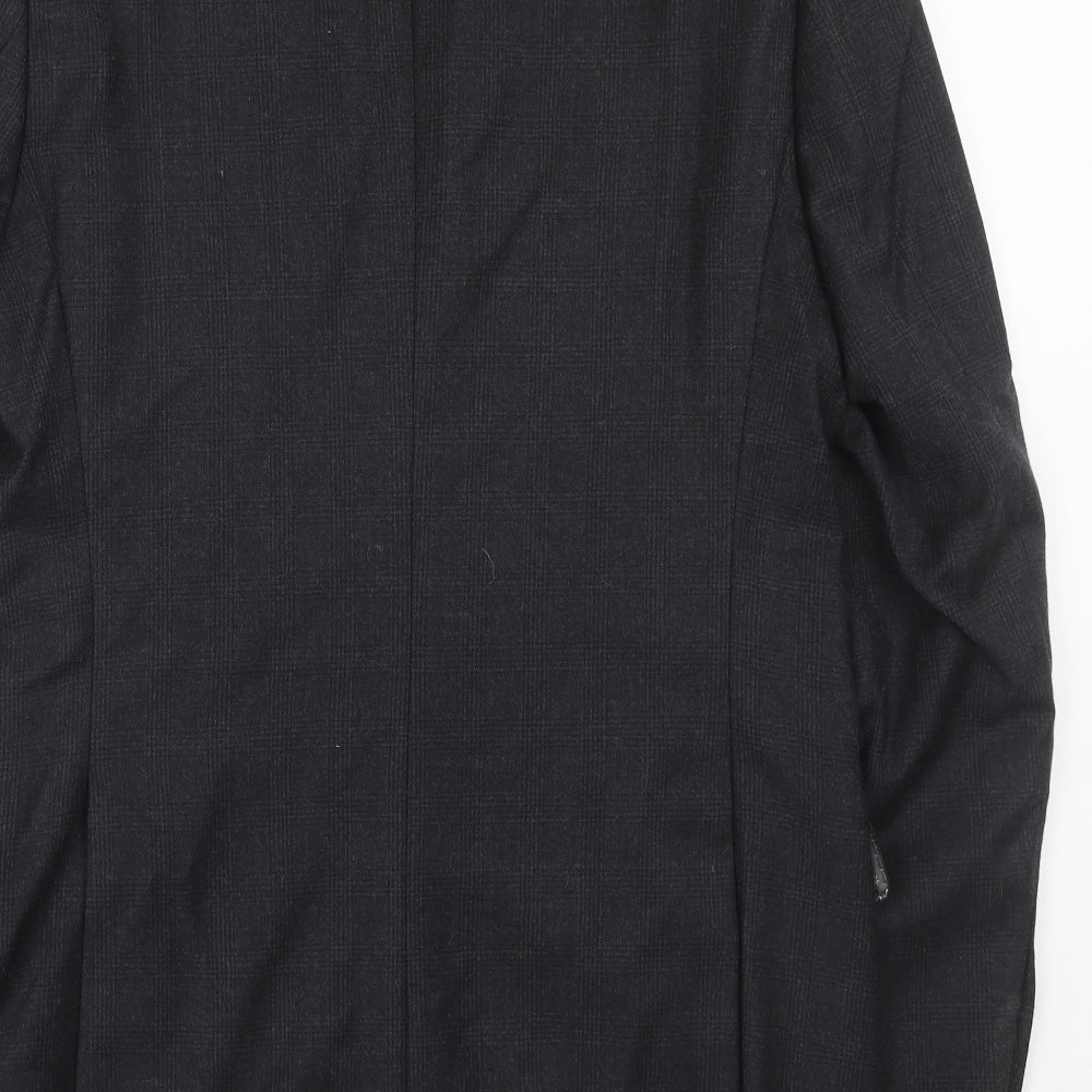 Mens UK Size 38 Marks and Spencer Regular Black Suit Jacket