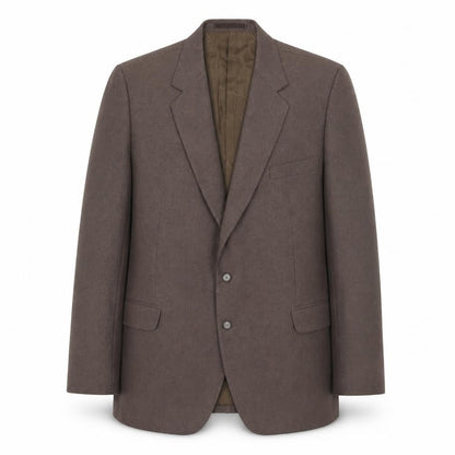 Robert Hirst Mens Brown Wool Jacket Suit Jacket Size 40 Regular
