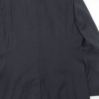 Mens UK Size 42 Burton Regular Blue Suit Jacket