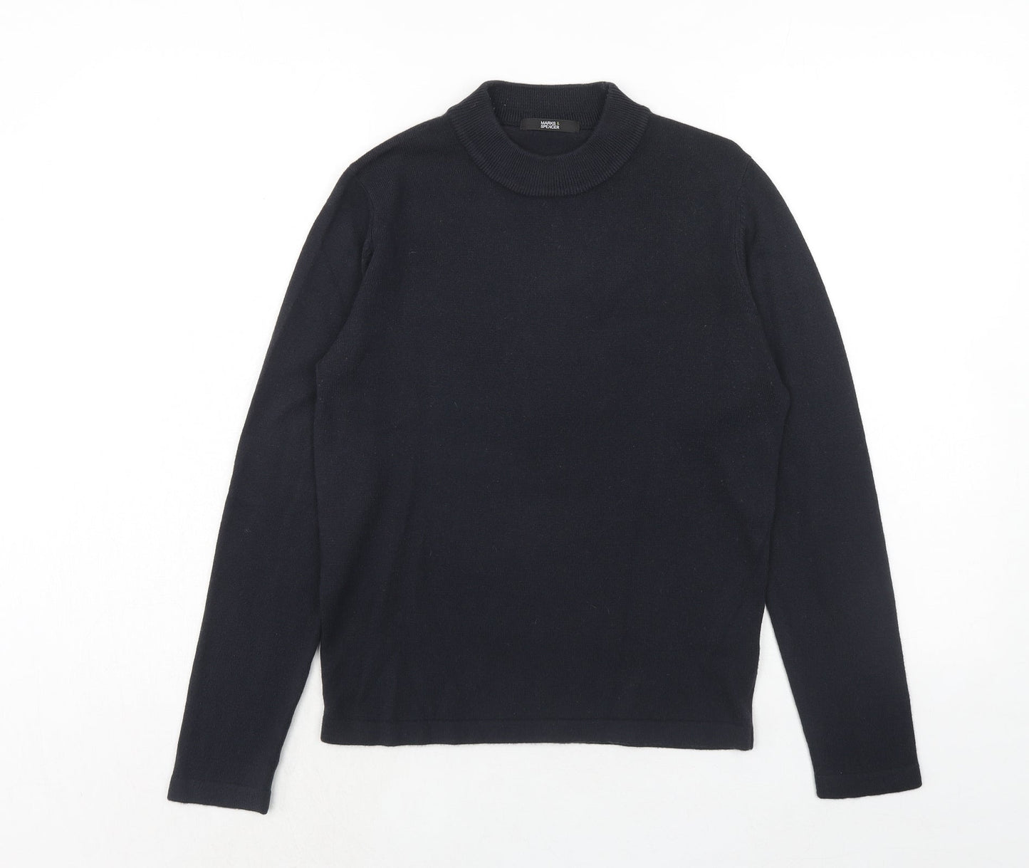 Womens UK Size 10 Marks and Spencer Blue Pullover Jumper