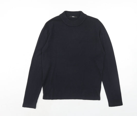 Womens UK Size 10 Marks and Spencer Blue Pullover Jumper
