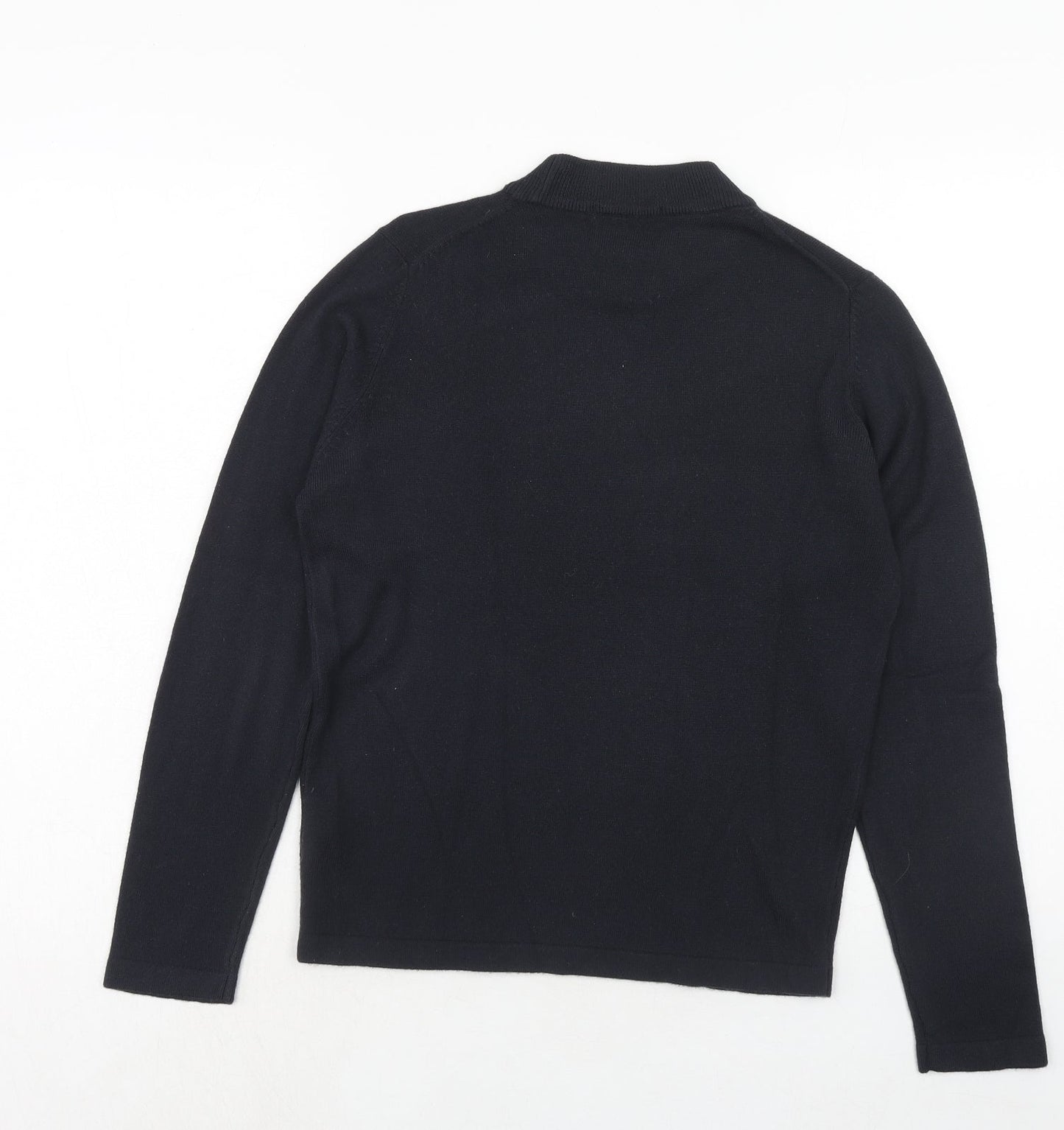 Womens UK Size 10 Marks and Spencer Blue Pullover Jumper