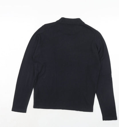 Womens UK Size 10 Marks and Spencer Blue Pullover Jumper