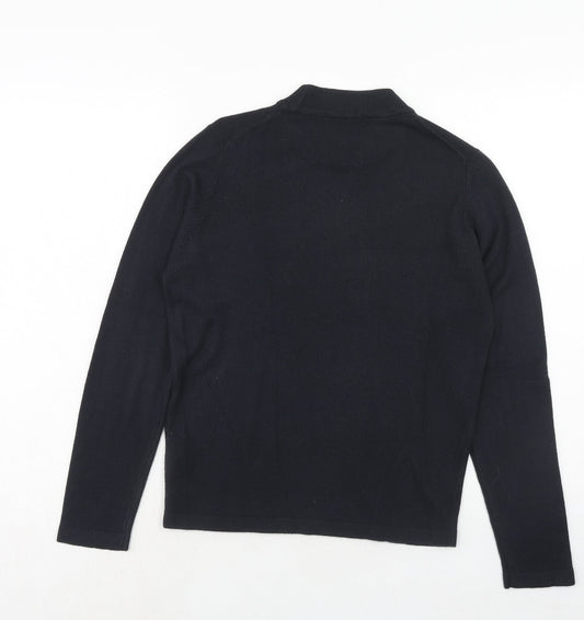 Womens UK Size 10 Marks and Spencer Blue Pullover Jumper