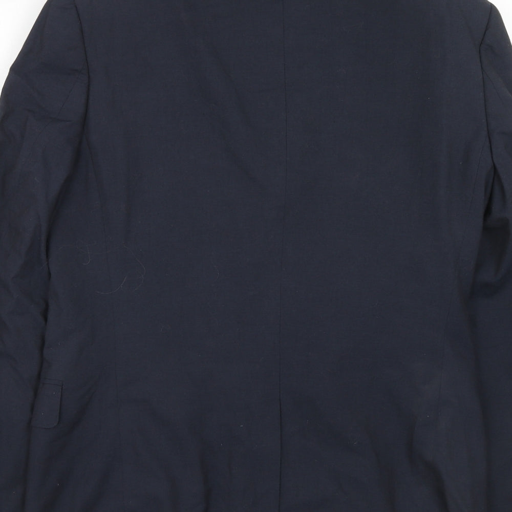 Mens UK Size 36 Marks and Spencer Regular Blue Suit Jacket