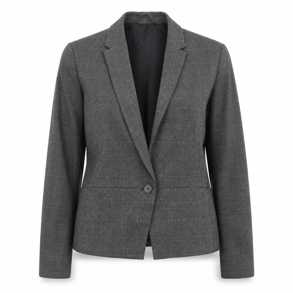Womens UK Size 12 Marks and Spencer Regular Grey Blazer