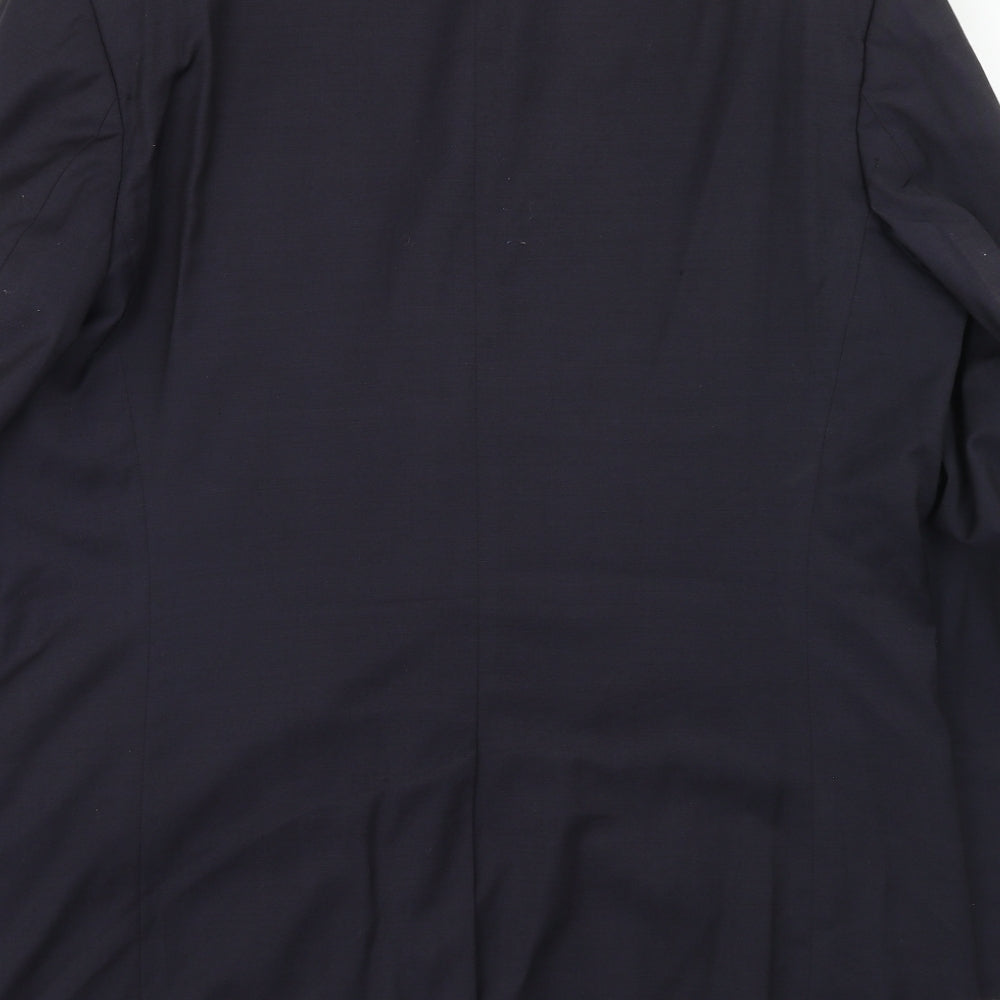 Mens UK Size 44 Marks and Spencer Regular Blue Suit Jacket