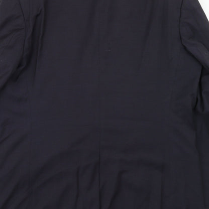Mens UK Size 44 Marks and Spencer Regular Blue Suit Jacket