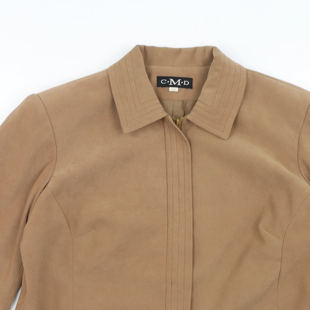Womens UK Size 12 CMD Brown Jacket