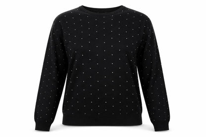 Womens UK Size M Marks and Spencer Black Pullover Jumper
